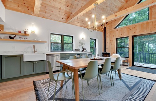 Rangeley Ski Chalet | Beautiful, brand new, Mountainside Home on Saddleback Mountain