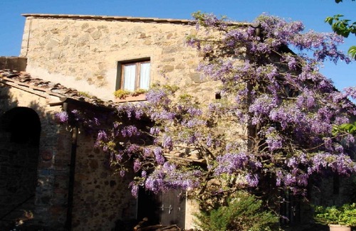 Barberino Val d'Elsa Cottage | Beautiful 1-bedroom cottage with garden and views over olive groves, pool