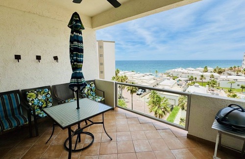 Sandy Beach Condo | Beautiful 1Â½ Bedroom Condo on the Sea of Cortez at Las Palmas Resort D-503A 1 Condo by RedAwning