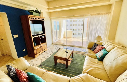 Sandy Beach Condo | Beautiful 2 Bedroom Condo on the Sea of Cortez at Las Palmas Resort Bn-505 2 Condo by Redawning