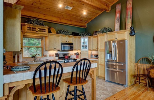 Cullowhee House | Beautiful 2 Story Lake Home with Dock on Lake Glenville!