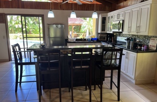 Tambor House | Beautiful 3 Bed/3Bath Home Steps from a Private Beach in Paradise!