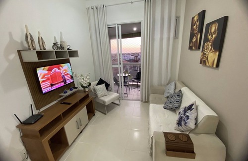 Jardim Flamboyant Apartment | Beautiful 3 bedrooms pool AR between Praia do Forte Center