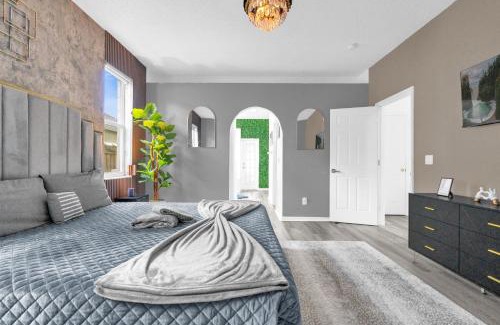 Indian Point House | Beautiful 5BR 4 baths Themed home near Disney and Universal, Private Pool, Gameroom, baby Crib and more