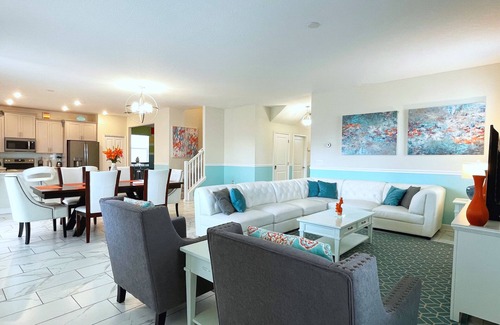 Davenport House | Beautiful 6Bd Pool Gm Spa Hm Champions Gate-1660MVD