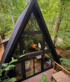 Abbeville Villa | Beautiful A-Frame Treehouse in the Forest