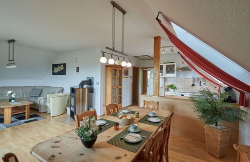Frankenau House | Beautiful apartment in villa for 8 people with WIFI, TV and terrace