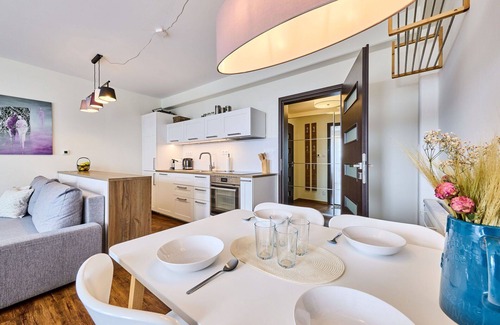 Vitkovice Apartment | Beautiful apartment for 4 people with WIFI, TV and balcony