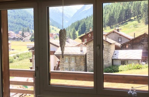 Saas-Balen Apartment | Beautiful apartment for 5 people with WIFI, TV and balcony