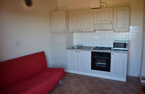 Casalappi Other | Beautiful apartment for 3 people with A/C, pool, TV, panoramic view and parking