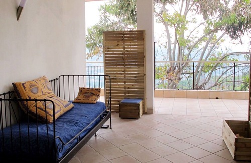 Torrazza Apartment | Beautiful apartment for 6 people with WIFI, pool, TV, patio, panoramic view and parking