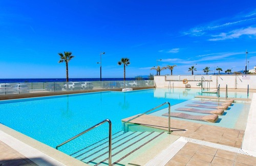 Torrox Costa Apartment | Beautiful apartment for 4 guests with pool, A/C, WIFI, TV, patio, pets allowed and parking