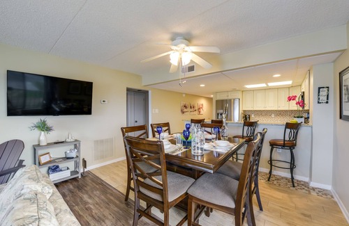 Southend Condo | Beautiful Brigantine Condo w/Patio & Beach Access