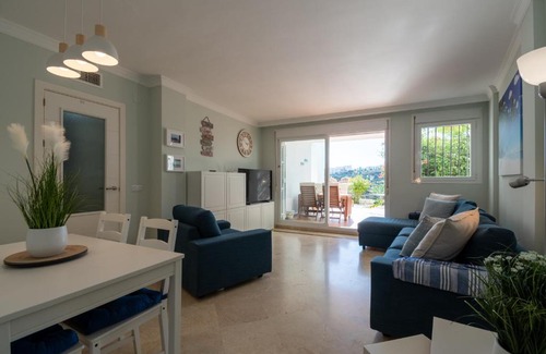 Castillo de Sabinillas Apartment | Beautiful Buganvillas Garden Property