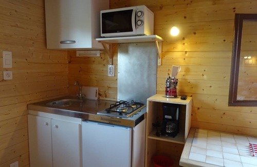 La Tour-dʼAuvergne House | Beautiful chalet type caravan in the heart of the Massif du Sancy