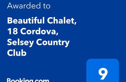 Chichester Ski Chalet | Beautiful Chalet, 18 Cordova, Selsey Country Club