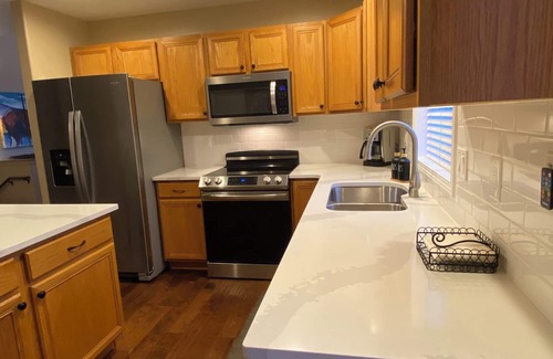 Whitefish Condo | Beautiful Condo with AC, Hot Tub & Fireplace near Golf, Lake, Skiing & Downtown