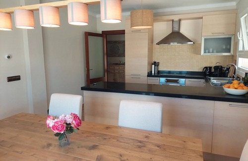 Cala Santany House | beautiful, cozy villa in the posh Sa Torre district, pool, sea view, fireplace, central heating