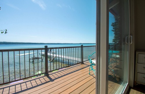 Lake Township House | Beautiful Crystal Lake Waterfront, Central AC, Dock, Kayaks, Paddleboards