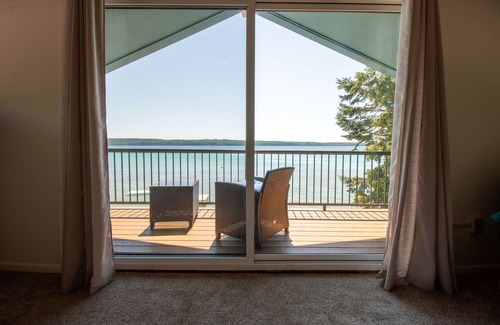 Lake Township House | Beautiful Crystal Lake Waterfront, Central AC, Dock, Kayaks, Paddleboards