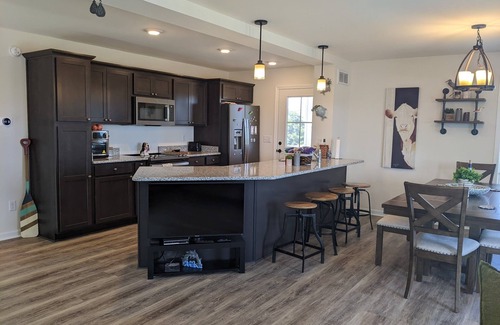 Slaughter Beach House | Beautiful elevated new beach house-1 minute drive to the beach!
