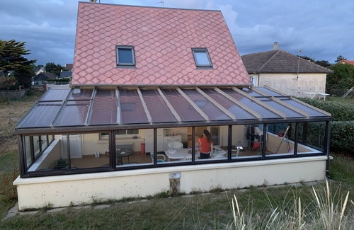 Saint-Germain-sur-Ay Villa | Beautiful villa in St Germain sur Ay facing the sea and its large sandy beach!