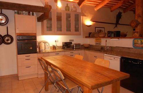 Saint-Julien-du-Serre Cottage | BEAUTIFUL STONE MAS, QUIET, POOL AND VIEW, COMFORTABLE for 18 pers.