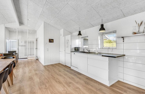 Klegod Strand House | Beautiful home in Ringkøbing with sauna