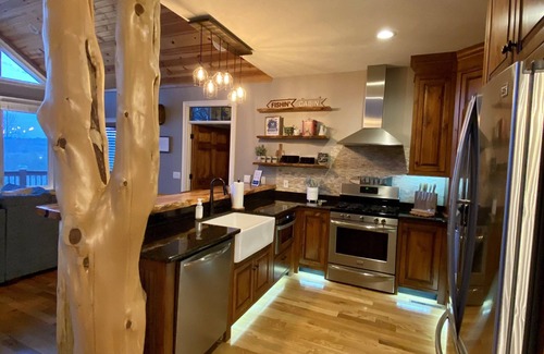 Norfork House | Beautiful home overlooking the river. Rivers, lake, hiking, off-roading nearby.