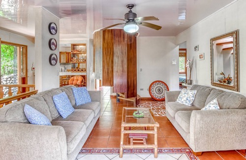 Las Olas Beach Community House | Beautiful home w/ garden & pool views, private pool, BBQ area, & gardens