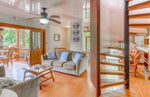 Las Olas Beach Community House | Beautiful home w/ garden & pool views, private pool, BBQ area, & gardens