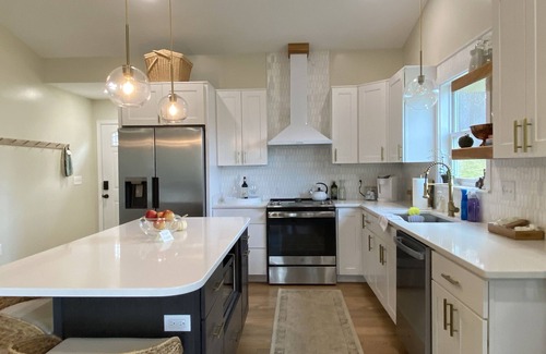 Waynesville House | Beautiful home, walk into downtown, hot tub, dog friendly, Huge yard, fire pits.