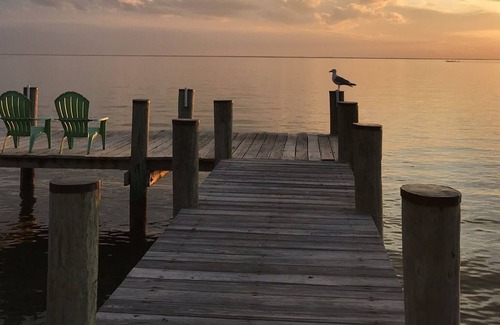 Fishing Creek House | Beautiful Home with Creek in the Front and the Chesapeake Bay in the Backyard!