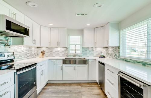 Terramar Beach House | Beautiful Home with Partial Gulf View, WiFi, Enclosed Yard, & Community Pool