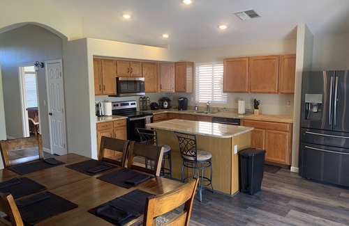 Foothills House | Beautiful Home with private pool, hot tub, grill and fire pit on golf course!