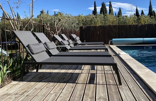 Beaumes-de-Venise Villa | Beautiful house with private pool and superb view of the village