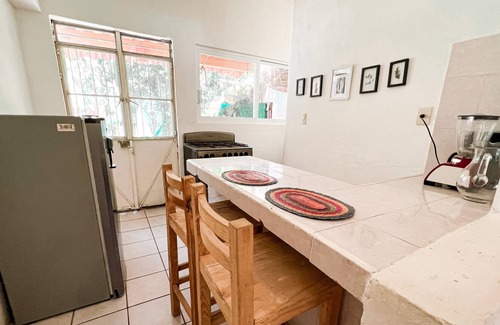 Lo de Marcos House | Beautiful “la casita azul” a townhouse, fully equipped, 1 block from the beach “