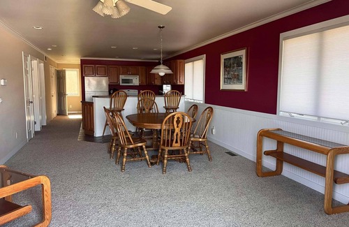 Allegan House | Beautiful Lake Views with Balcony - Elevated Ranch in Allegan