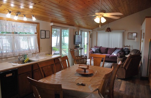 Gilford Cottage | Beautiful Lakefront Cottage with 21' dock space