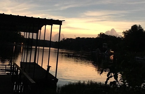 Goreville House | Beautiful Lakefront Home On Lake Of Egypt With A Deep Water Boat Dock!