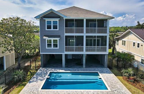 Litchfield by the Sea House | Beautiful Marshview home with 7 Bedrooms
