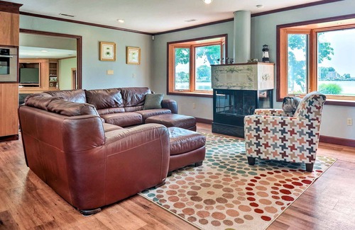 Bowleys Quarters House | Beautiful Middle River Retreat w/ Boat Dock!