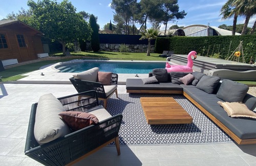 Mougins Villa | Beautiful Neo provencal Villa with its private pool in a secured domain