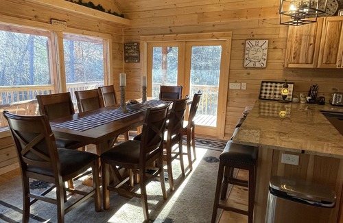 Lake Lure Cabin | Beautiful New Cabin on the Broad River, 3 miles from Lake Lure, NC