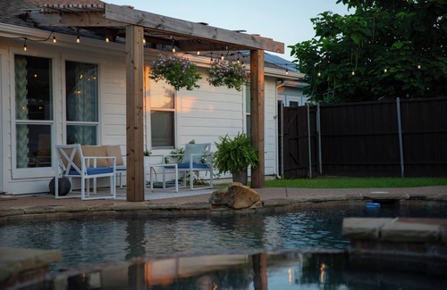 Royse City House | Beautiful new home near rockwall with hot tub, pool, sleep 8