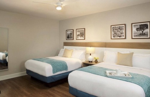 Ocean Drive Resort | Beautiful ocean view from this 2 bedroom suite at a high end resort hotel