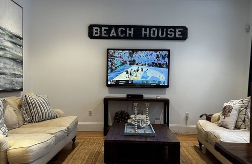 New Seabury House | Beautiful Popponesset home 5 min walk to the beach!