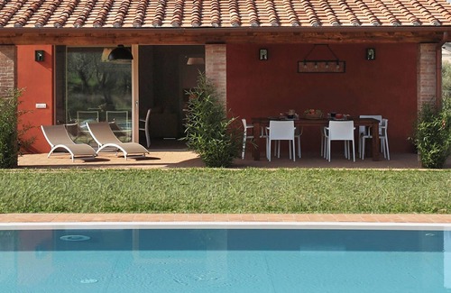 Colle di Compito Villa | Beautiful private villa with private pool, A/C, WIFI, TV, veranda and panoramic view, close to L.