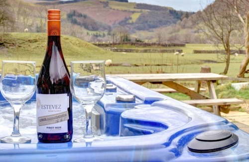 Mawddwy House | Beautiful private villa with WIFI, hot tub, TV, patio, pets allowed, panoramic view and parking