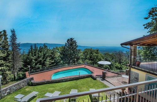 Neri House | Beautiful private villa with private pool, WIFI, TV, terrace, panoramic view and parking